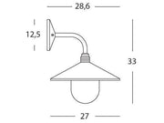 Anwendung am unteren E27 Spectre Corten -Linie