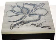 Magnolia Silver Table Ca-9748 cm. 48,5 x 48,5 H 61