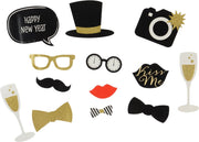 Set von 13 undurchsichtigen Fotografien auf Papier, schwarze Farbe, Abmessungen 13x13cm