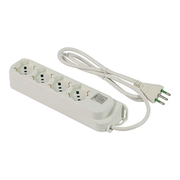 Bipasso schuko multipleses + thermisch Einzelhandel FME Weiße Sitze 4 2p + T 16a n ° xmmq 3x1,0 mt 1,5