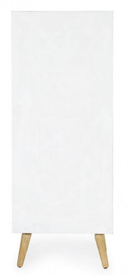 Mobile 1 Anta 2 Schubladen Eloise in natürlicher Holz CM 48x35x121h