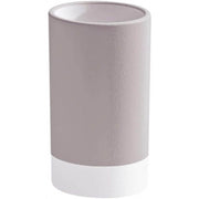Gedy Mizar Holder in Beige Ceramic, Abmessungen 6,4 x 6,4 x 10,8 cm