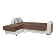 Sofa mit Peninsula Marmaris Reversible Container 212x145x80 H Effez