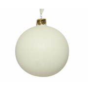 Weihnachtsball Lina Weihnachten weiße Sternwolle D8