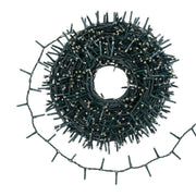 Bandkette Ø6cm NTLG 1000 abgebrochenes grünes Kabel 4+30,5 m Weihnachtslichter