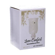 Bruciasenzenze keramisch weiß cm9,8x7,5h13.8