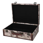 1-3 rechteckiger Mappamondo CM40X30H14 Koffer