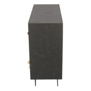 MAORI -Holztür 1+4 Schubladen rechteckig CM33X12H27.5