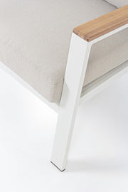 Belmar White Garden Wohnzimmer Set