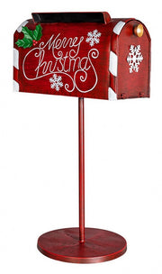 1x Dekoration P.Lettere Post Red H66.5