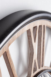 Holzwand Uhr Tickendurchmesser 70 Höhe 5 cm