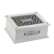 Rechteckige Elektralholzbox CM24X20H10