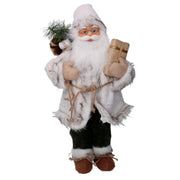 Santa Claus Stoff mit grünen grünen Geschenken CM30X17.5H60