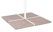Set von 4 50x50 Birch 20 kg Zementmarmes