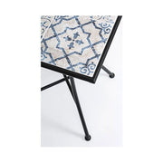 Outdoor -Set Bizzotto Erice in Stahl und Keramik 3pz