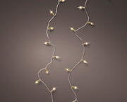 LED -Vintage -Lampen mit 8 -felziertem Tremolio -Effekt L 2390 cm