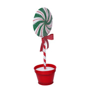 Lick-Leak Metal Candy mit grünem Topf CM11.5x9h30.5