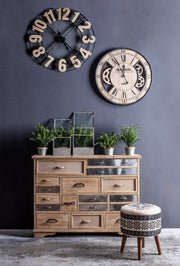 Tickende Q35 D70 Wandwand Uhr