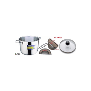 Pasta Gnali Plus, 4 Teile setzen Multicoting Pot CM 24 ein
