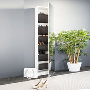 1 Specchio -Specchio -Specchio -Weißstruktur 51x22xh.181 cm