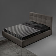 Doppelbett Neapel Turtleard Stoff mit Behälter