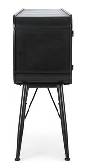 Credenka 3 Türen und 2 Metallschubladen Vintage -Stil