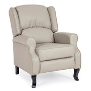 Wiederverschmutzbare Sessel Maila Tortora in ähnlicherpelle