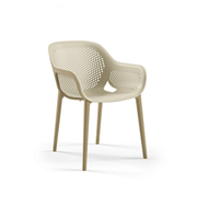 Beige Kaffeedesign Sessel