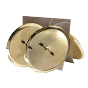 8x8x8 cm Goldkandelabrum