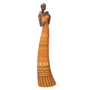 Keramikstatue Frau Afrika CM9.5x6H38.5