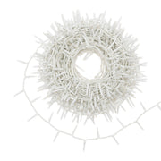 Bandkette Ø6cm NTLG 1000 Miniliertes weißes Kabel 4+30,5 m Weihnachtslichter