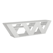 TV -Tür weißer Rella 158x30x40h