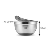 Schüssel mit Enkelschef D20 cm - 3L Deckel