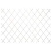 Erweiterbares weißes Gitter 2x1 Verdemax