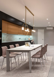 Vintage Chair Eco -Leder Beige Kyra