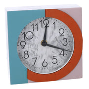 Rosa Holzwache und quadratisch blau CM15x5x15