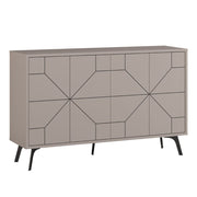 Madia Dune 2 Türen Tortora Farbe 123 cm Effez