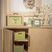 Holztischuhr 36 x 25 cm