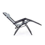 Deckstuhl Martin Hellgrau Outdoor