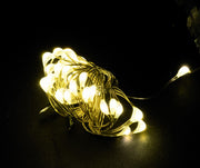 20 heiße weiße mikrolierte Mt.1.90+0,15 Batterie int Blister Weihnachtsdekoration integriert