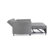 Zwei -Seerer -Sofa -Bett Clayton Grey 166x88x H84 cm