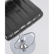 Barhocker im schwarzen Barclay 46x51.5x H88.5-109.5 cm