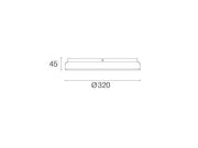 28W 3000k LED Decilerer Electra Bianco Line