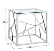 Rayan Cube Tabelle 55x55 x 55H CM