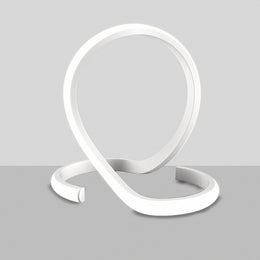 Metall Lumetto und Aluminium White Integrated LED 30x H30 cm