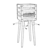 Belfort -Holzträger