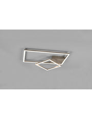 Teaming Calaflow geneigte ungelebbare Nickel -LED -Dimmer 4000K Trio Lighting Pan