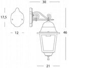 Große Applikation in der niedrigen schwarzen Quadratlinie