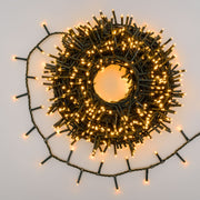 Bandkette Ø6cm NTLG 1000 abgebrochenes grünes Kabel 4+30,5 m Weihnachtslichter