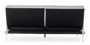 3 Sitzerbett -Sofa Leon Hellgrau im Stoff L190 cm